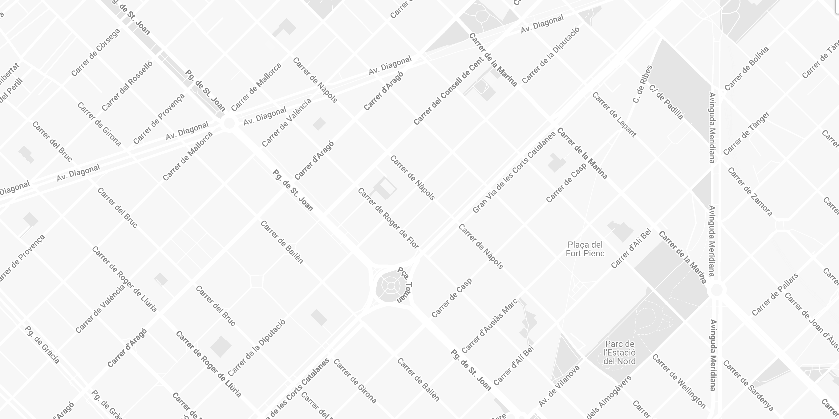 Mapa Barcelona